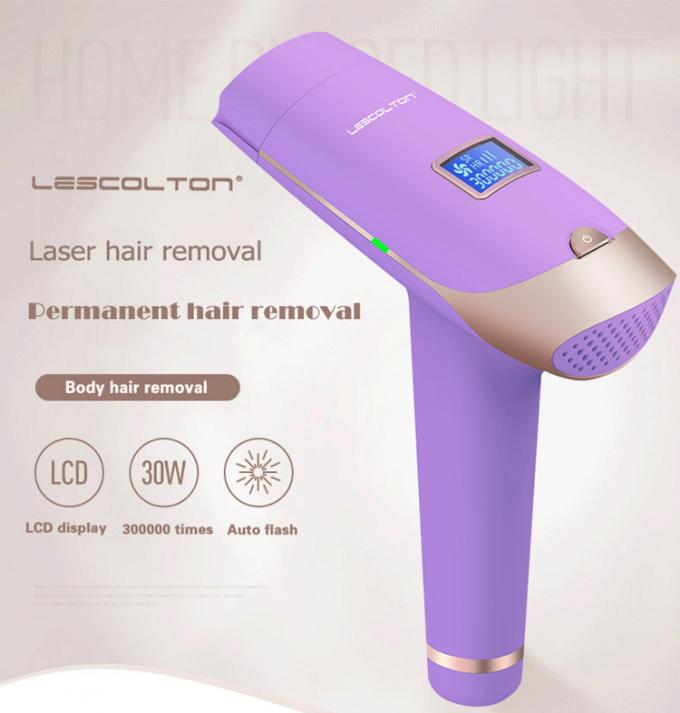 Máquina plástica del retiro del pelo del laser del hogar de Depiladora rápida y sin dolor
