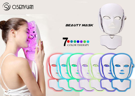 China Mascarilla de la terapia de la luz de PDT LED, CE llevado ROHS de la máscara de la terapia del fotón aprobado fábrica